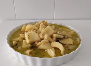 Una foto de Choco en salsa. Olla GM
