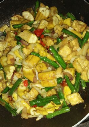 Foto resep 5. Tumis sumsum sapi pedas