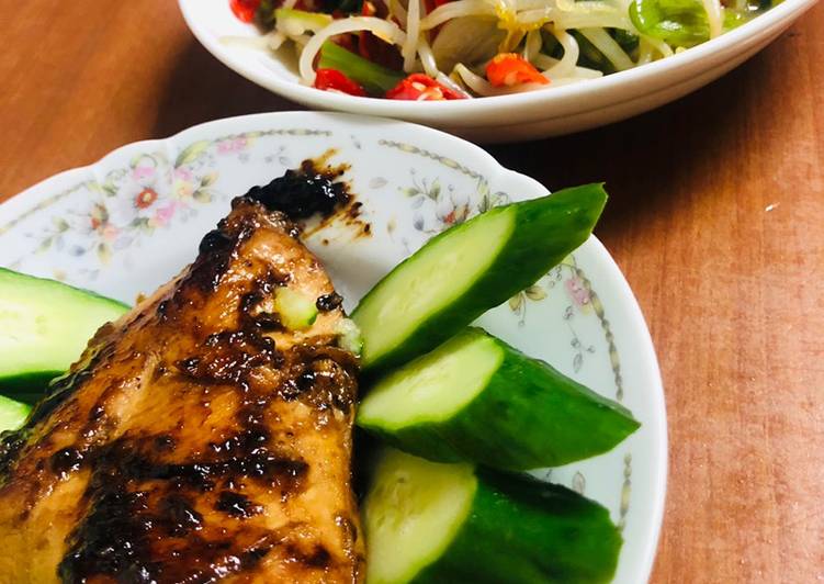 Resep Tumis kangkung and ayam panggang😘😍 | Cara Membuat Tumis kangkung and ayam panggang😘😍 Yang Enak Dan Lezat