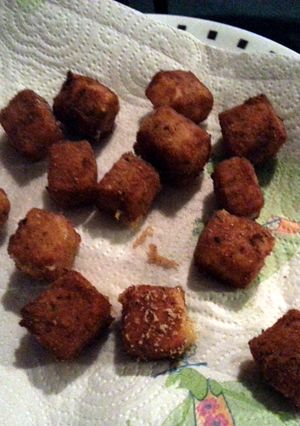 A picture of Homemade Cheeseballs.