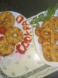 Potato with vegitable rings
