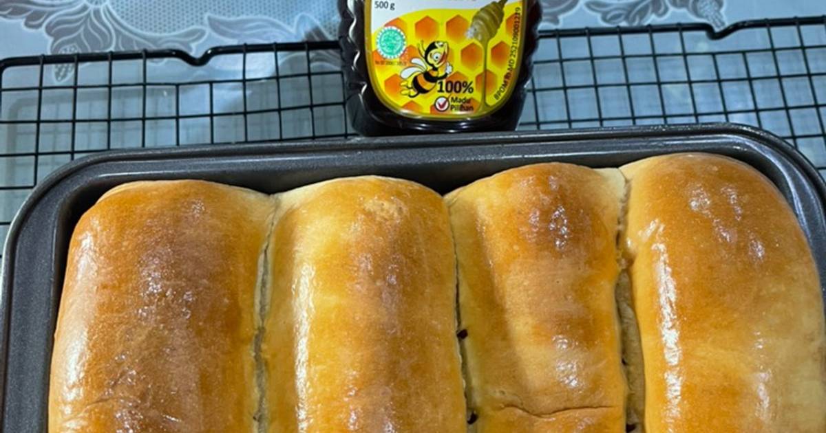 Resep Shokupan Honey / Roti Tawar Madu Oleh Shy_kitchen - Cookpad