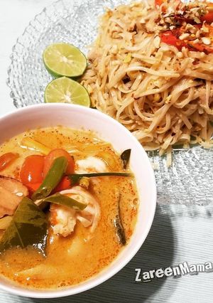 【冬蔭功粉絲揮手區】濃郁簡單冬蔭功湯 的食譜成品照片
