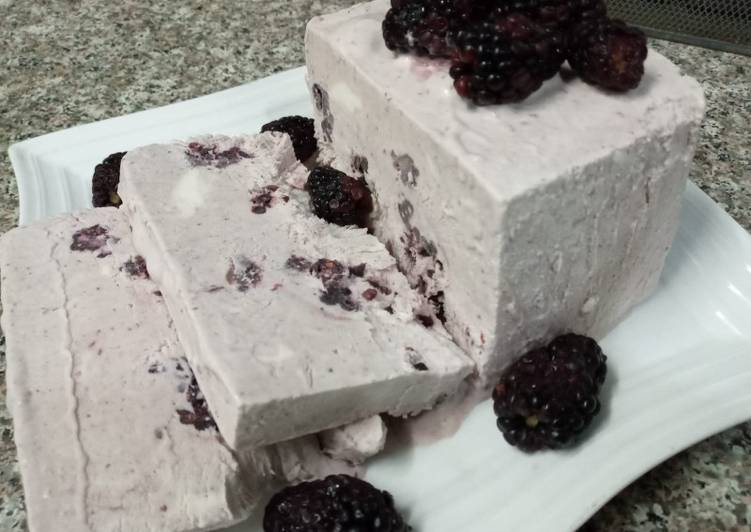 Easy Recipe: Delicious Blackberries ice cream