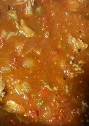 A picture of Barbecue chili.