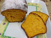 Una foto de pan de camote