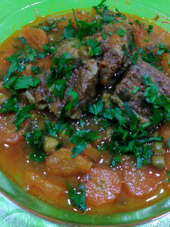 صورة لوصفة جواز جلبانة وجزر باللحم 🥩🥩 من المطبخ الجزائري 🇩🇿