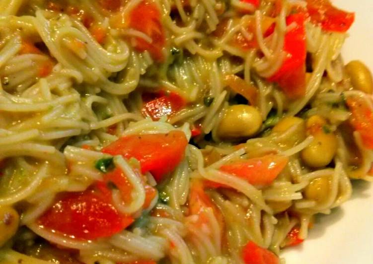 Recipe of Any-night-of-the-week Easy, healthy creamy avocado pasta