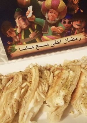 صورة لوصفة وربات بالقشطه 😋😋😋
