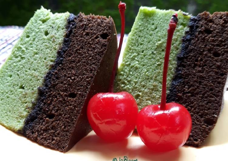 344. Lapis Putih Telur Kopi-Matcha