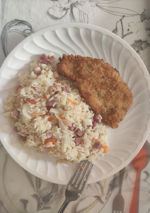 Una foto de Arroz a lo Mari Carmen