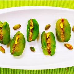 A picture of Parwal Mithai.