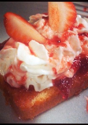 A picture of Fool Proof Strawberry Short Cake :).