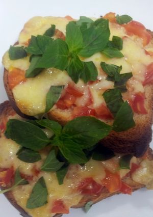A picture of Bruschetta.