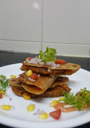 A picture of Chatpati roti.
