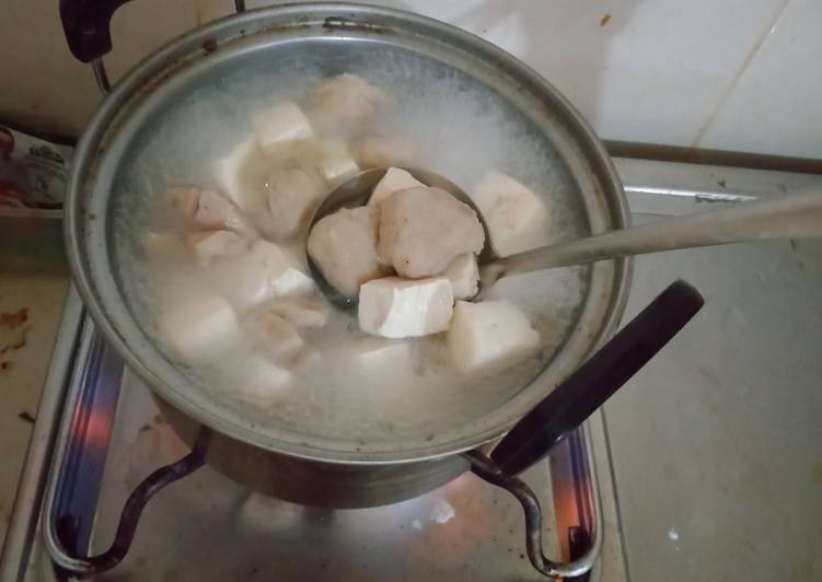 Mpasi 1 tahun bakso cuangki