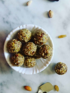 A picture of Dry Fruits Ladoos Recipe.
