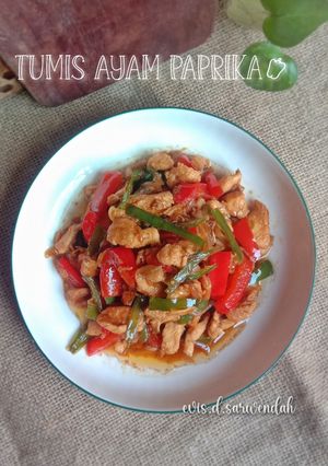 Foto resep Tumis Ayam Paprika