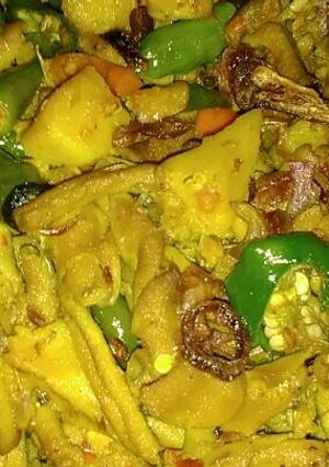 Foto resep Usus masak cabe hijau