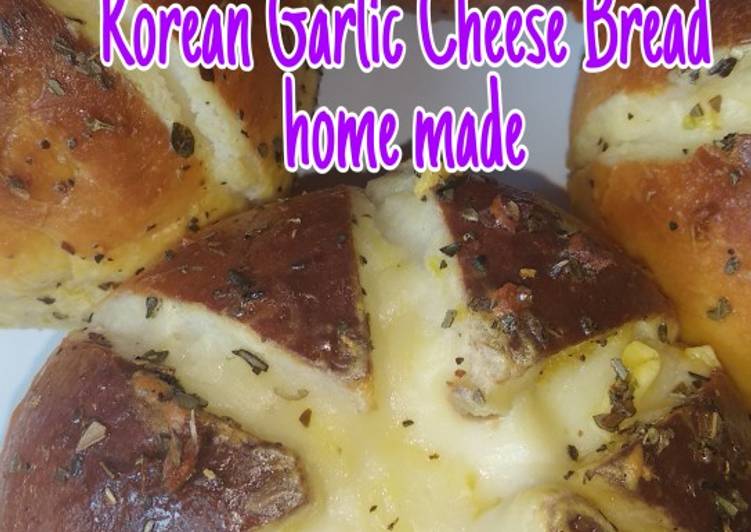 Resep Korean Garlic Cheese Bread Roti Korea Home Made Farah Quinn