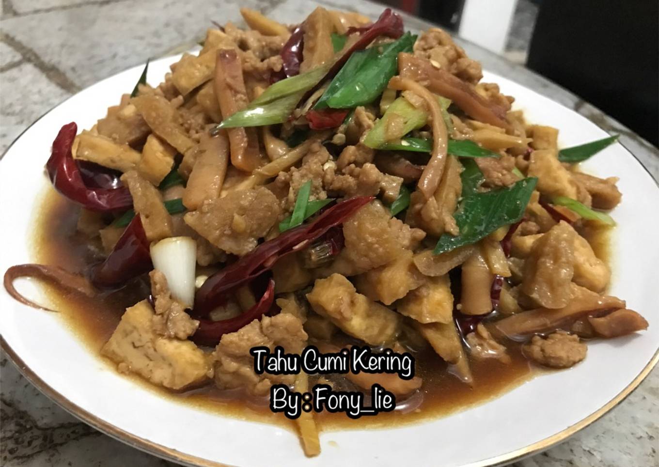 Tahu Cumi Kering 🐙