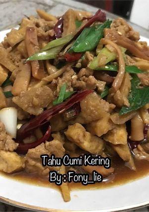 Foto resep Tahu Cumi Kering 🐙