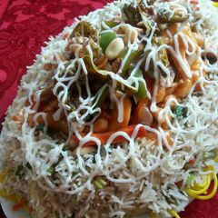 A picture of Singaporean rice.