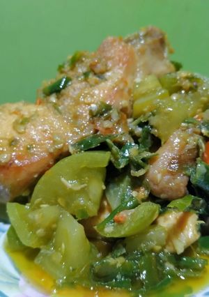 Foto resep Ayam Cabai Ijo