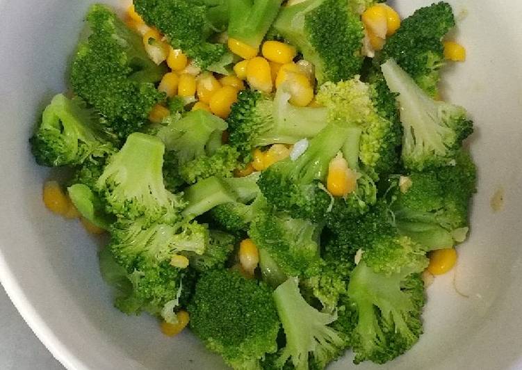 Salad brokoli & jagung