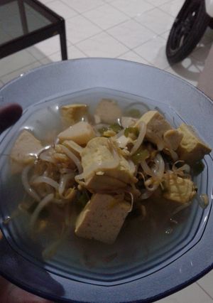 Foto resep Sop tauge sederhana
