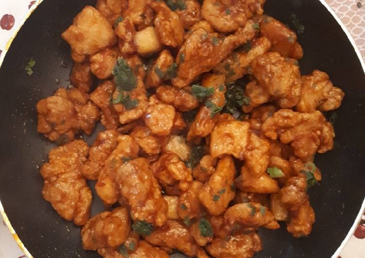Recipe of Super Quick Homemade Sweet and sour chicken