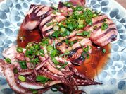 A picture of onion squid