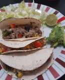 Tacos de bistec a mi estilo 🤤👌
