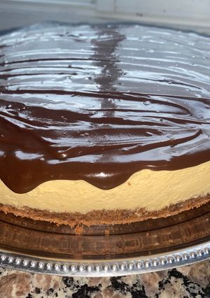 Una foto de Cheesecake de Dulce de Leche sin horno