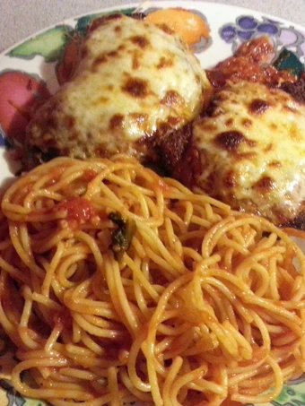 Recipe Chicken Parmesan with Homemade Red Sauce the So Delicious Perfect