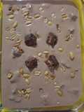 Helado tipo brownie