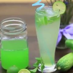 Cool cucumber drink A picture of Cool cucumber drink.