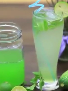 A picture of Cool cucumber drink.