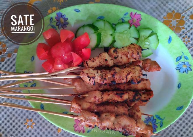 Resep Sate Ayam Maranggi Anti Gagal