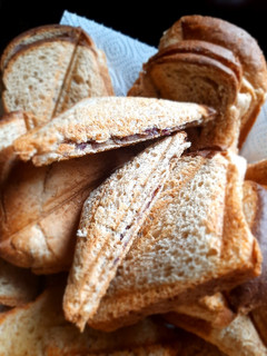 A picture of Toasted Minced meat sandwich.