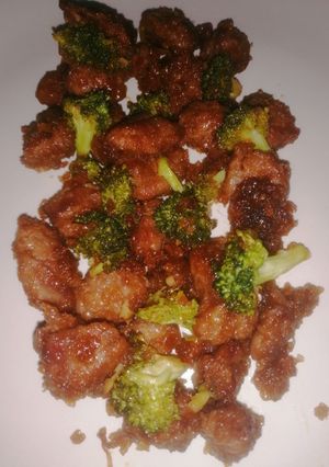 Una foto de Teriyaki de res