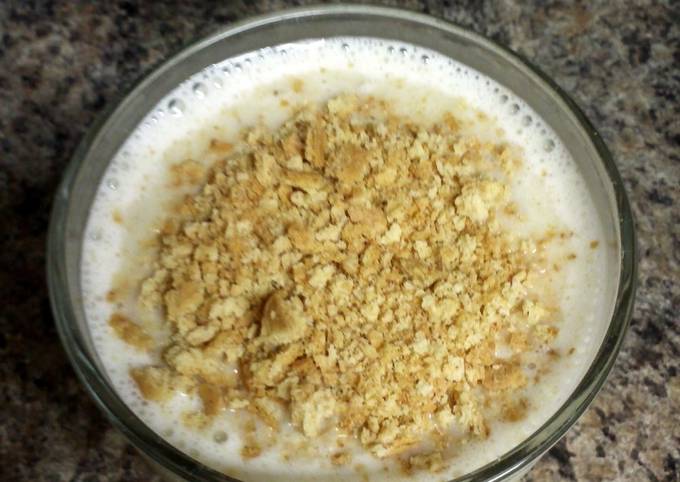 Recipe of Homemade Banana Cream Pie Smoothie