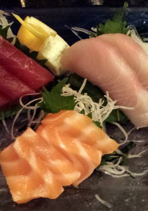 A picture of Sashimi.