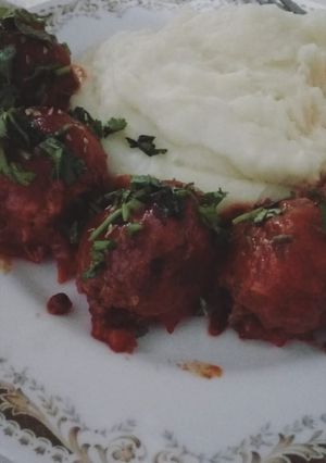 Una foto de Albóndigas de soja