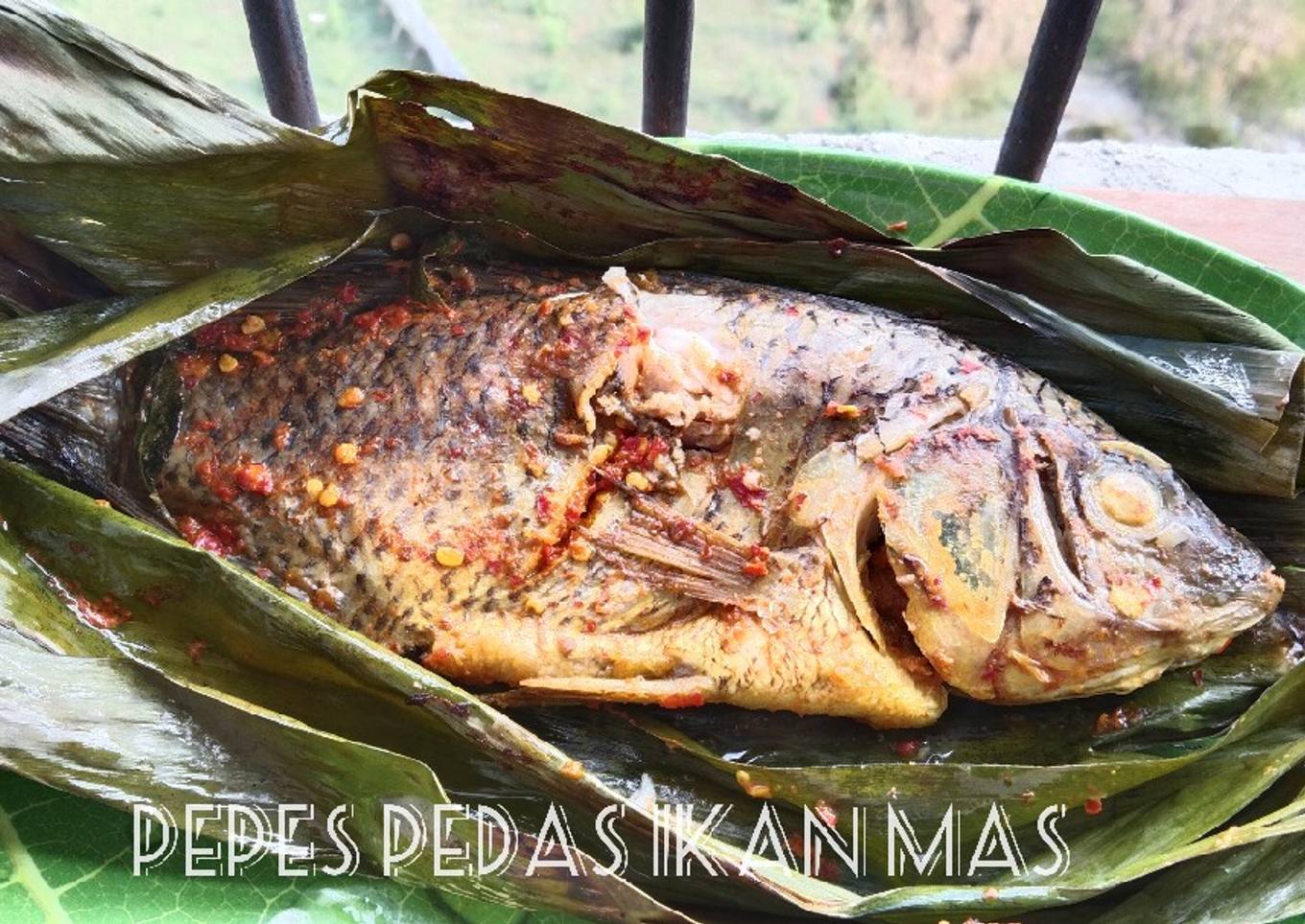 86. Pepes Pedas ikan Mas