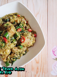 Foto resep Ayam Fillet Telur Asin Sambel Ijo