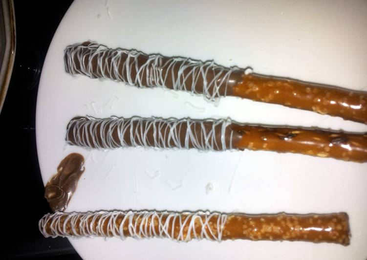 Recipe of Favorite Chocolate covered pretzel rods