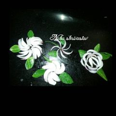 A picture of Onion flower salad.