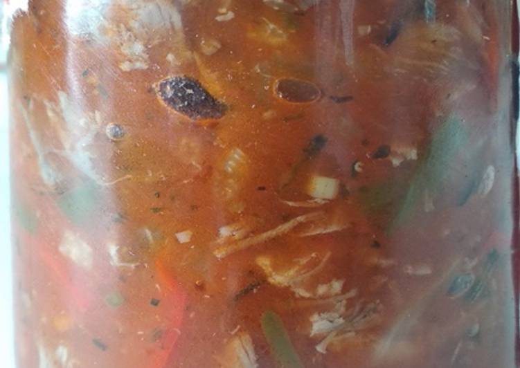 Pisto de carne de carrillera de cerdo