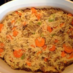 A picture of Sausage Rice Casserole(Dinner On A Dime).